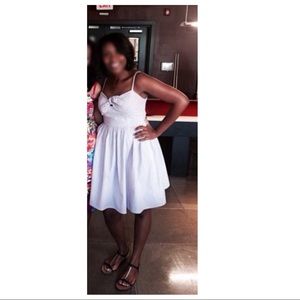 Pin stripe vintage dress